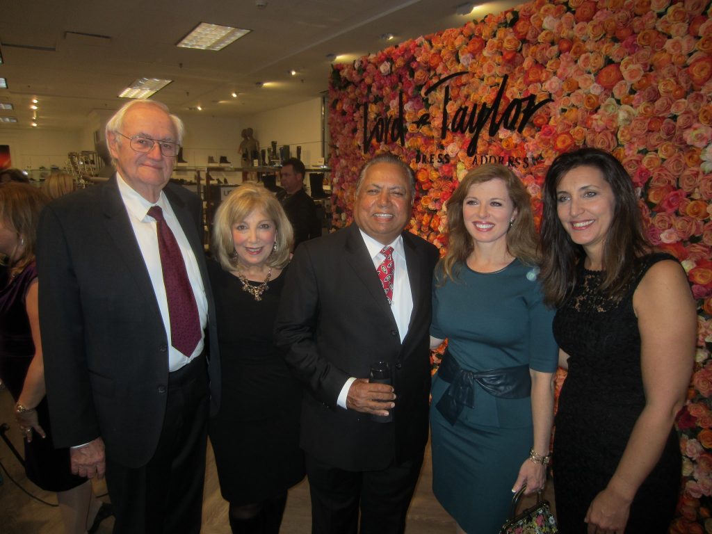 Patti Ann Browne with Tina Moreno & Janet Koch of Life's WORC and others at Lord & Taylor private charity shopping event - Nov 2016
