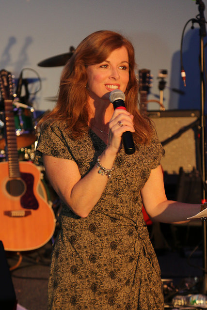 Patti Ann Browne emceeing