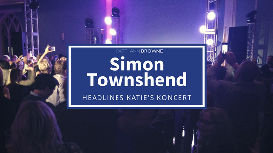 Patti Ann Browne: Simon Townshend Headlines for Charity